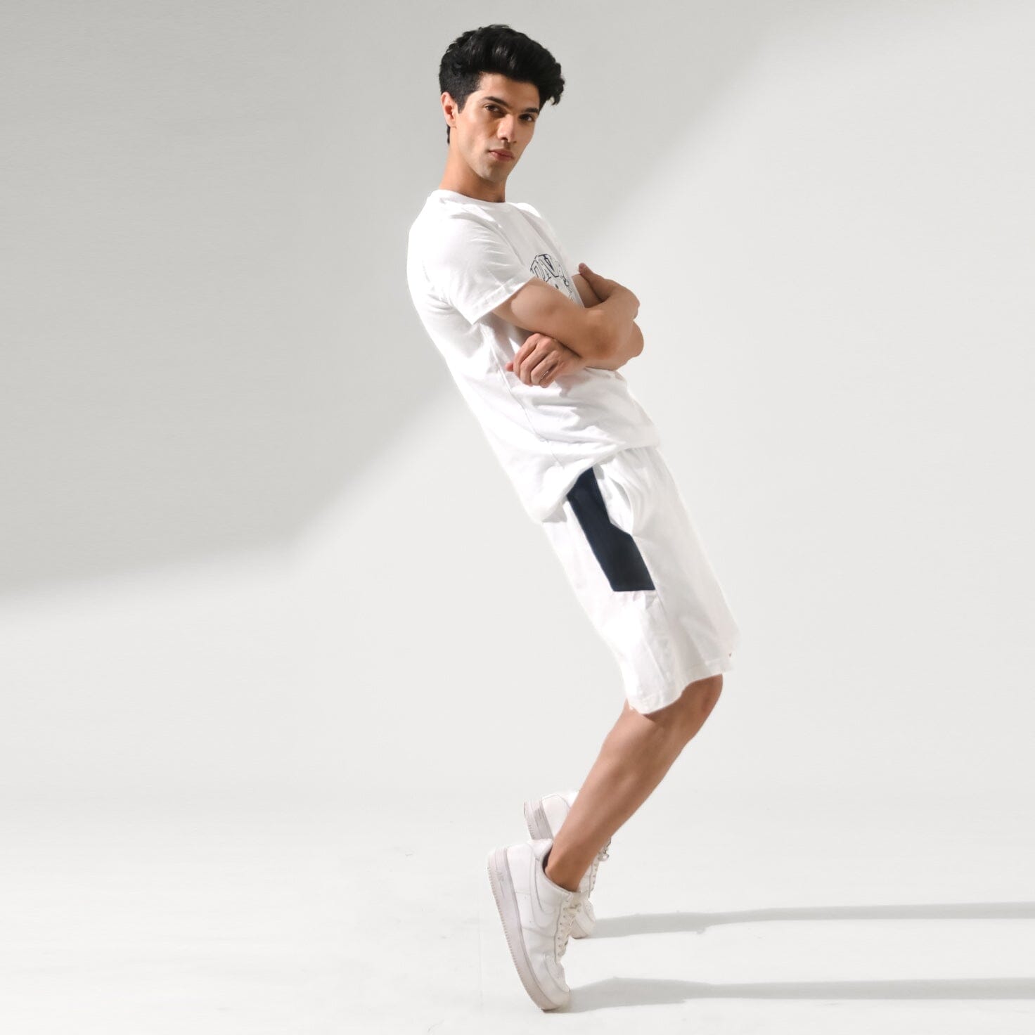 Polo Republica Men's Foshan Contrast Panel Pique Shorts Men's Shorts Polo Republica