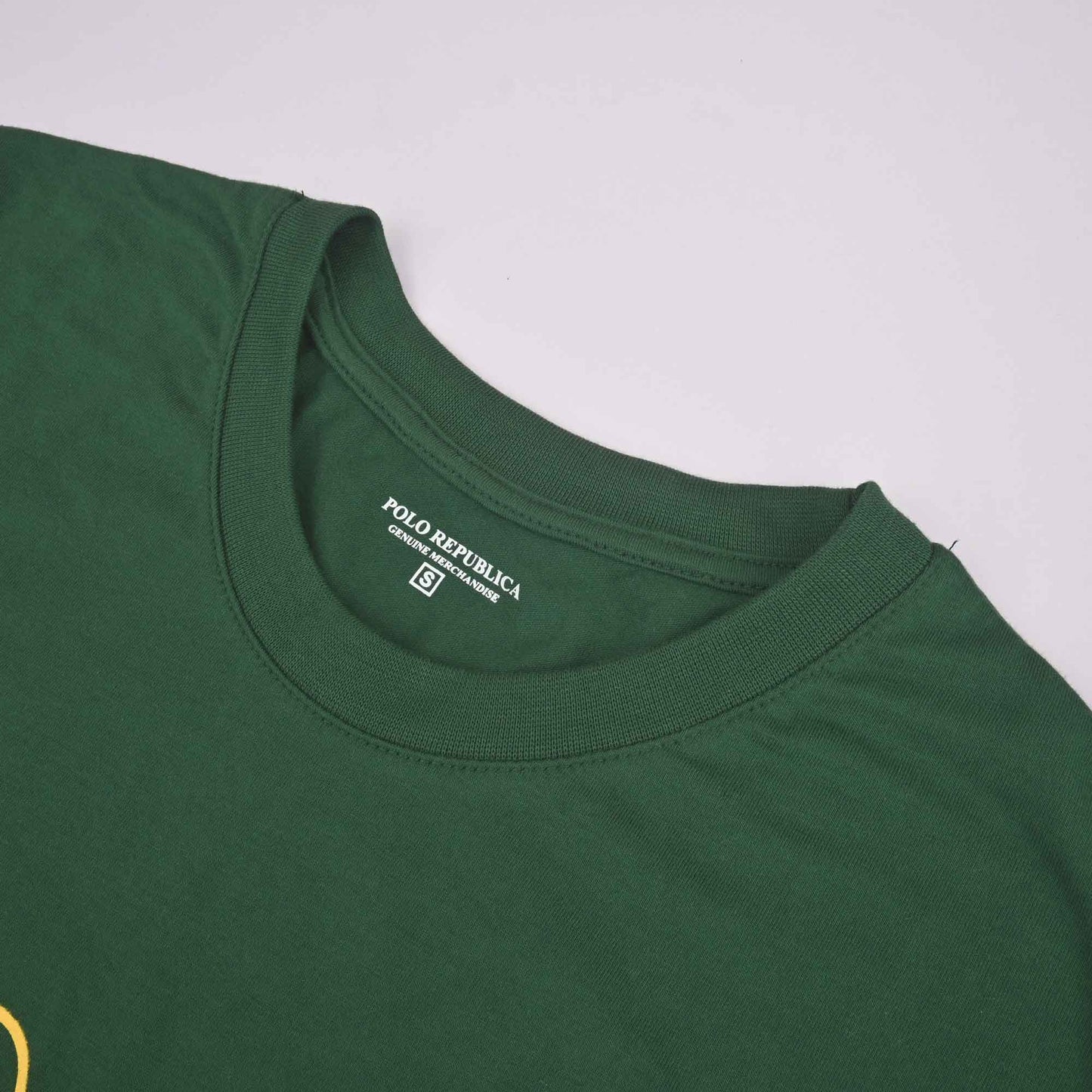 Polo Republica Men's Tagged Printed Crew Neck Tee Shirt Men's Tee Shirt Polo Republica