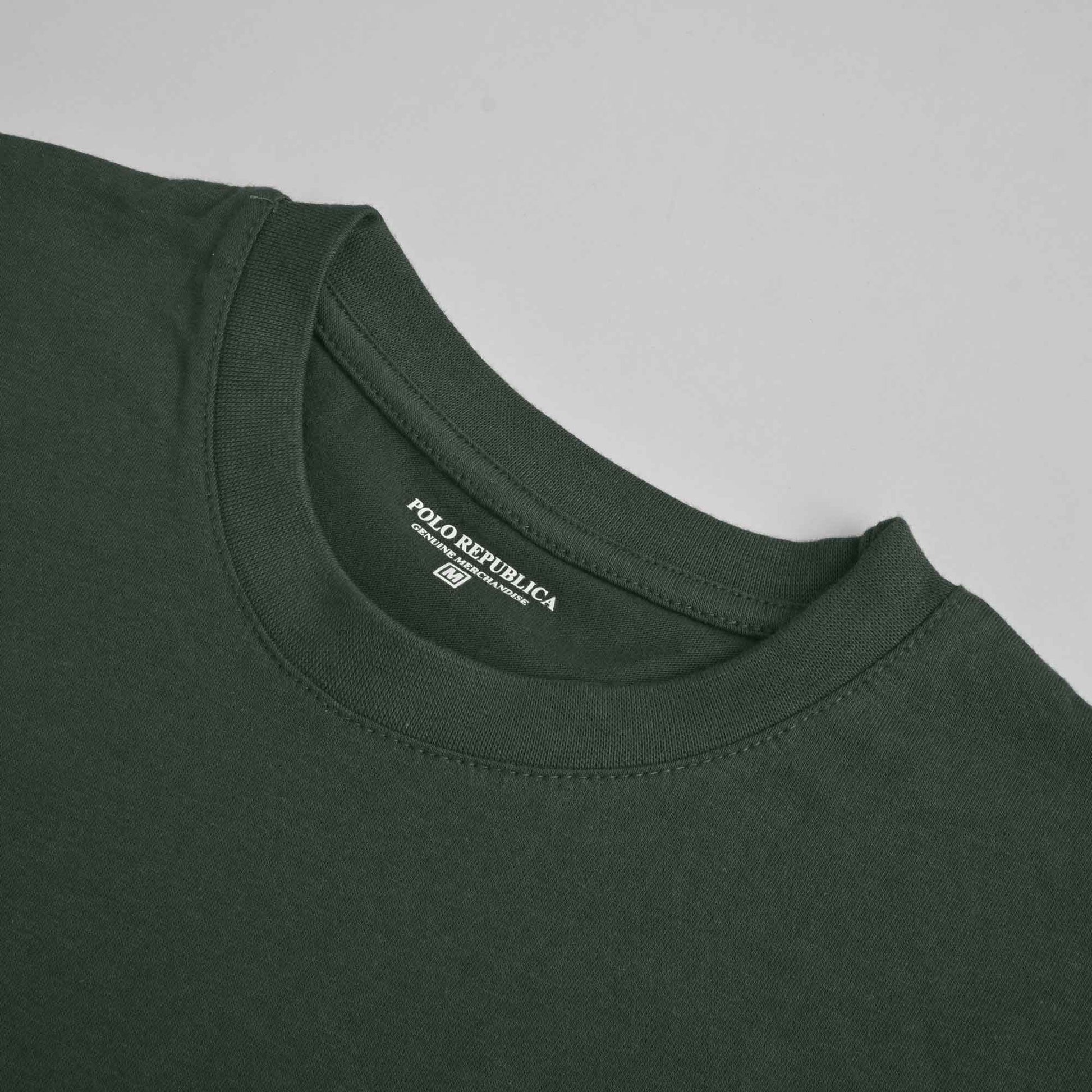 Polo Republica Men's Warning Cause Printed Crew Neck Tee Shirt Men's Tee Shirt Polo Republica