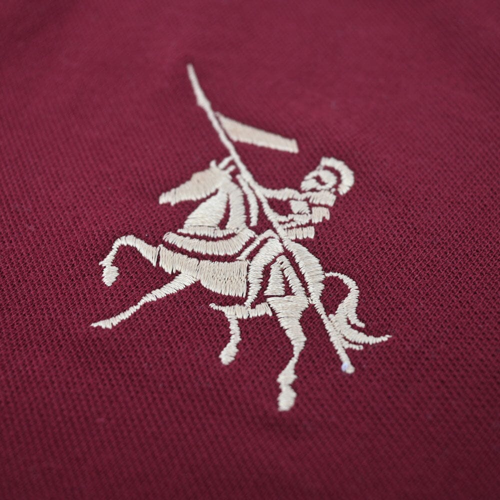 Polo Republica Men's PRC Crest & Horse Embroidered Short Sleeve Polo Shirt Men's Polo Shirt Polo Republica