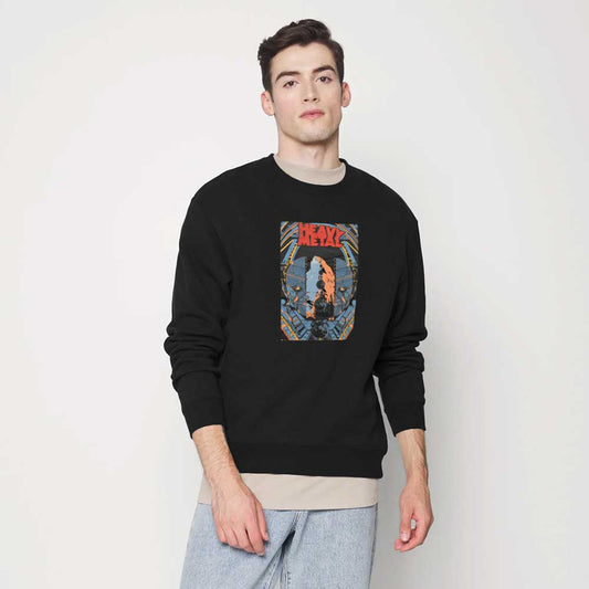Polo Republica Men's Heavy Metal Printed Fleece Sweat Shirt Men's Sweat Shirt Polo Republica