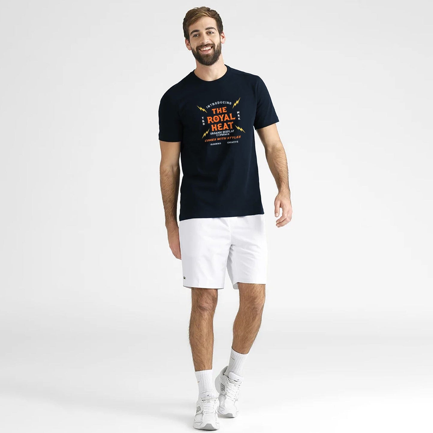 Polo Republica Men's The Royal Heat Printed Crew Neck Tee Shirt Men's Tee Shirt Polo Republica