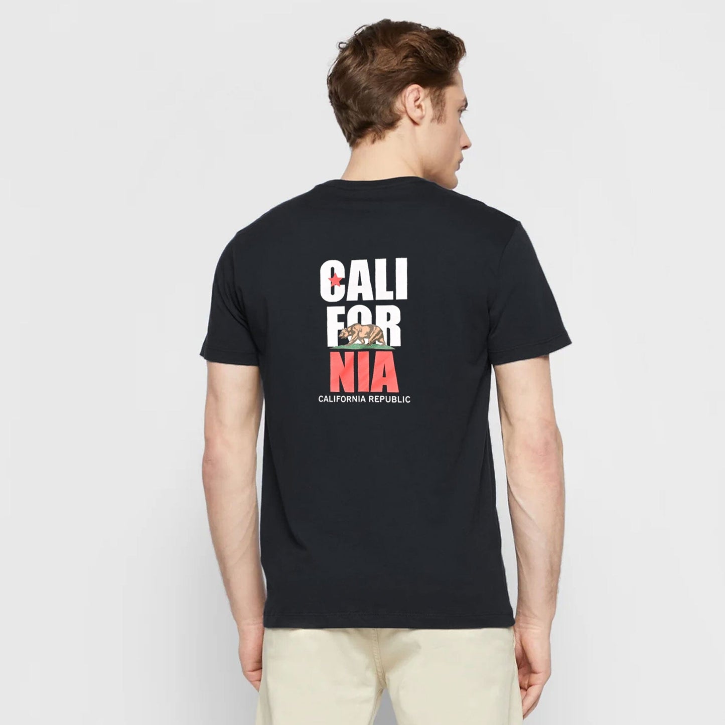 Polo Republica Men's Chill Nation Printed Crew Neck Tee Shirt Men's Tee Shirt Polo Republica