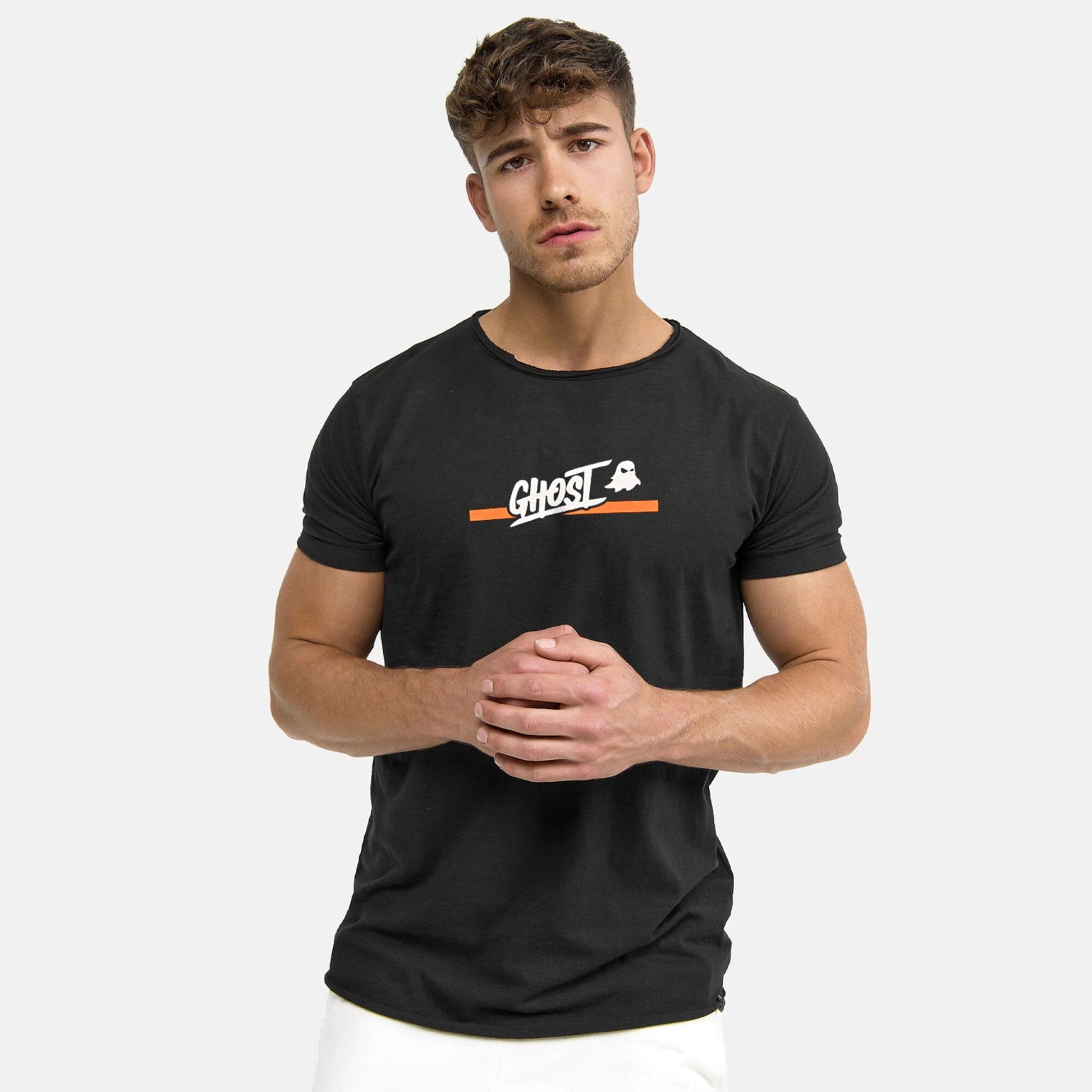 Polo Republica Men's Ghost Printed Crew Neck Tee Shirt Men's Tee Shirt Polo Republica