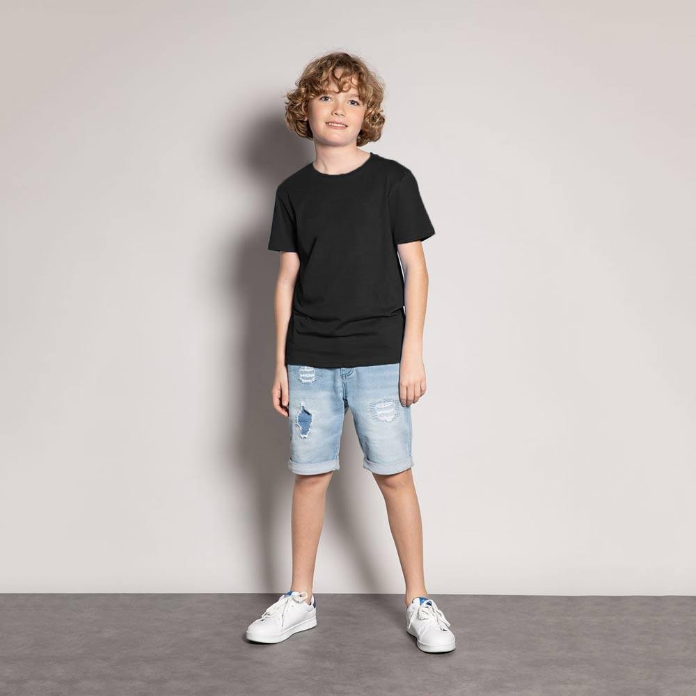 Floerns Boys' 2-Piece Outfit - Number Print T-Shirt & Striped Track Shorts Set - View #11