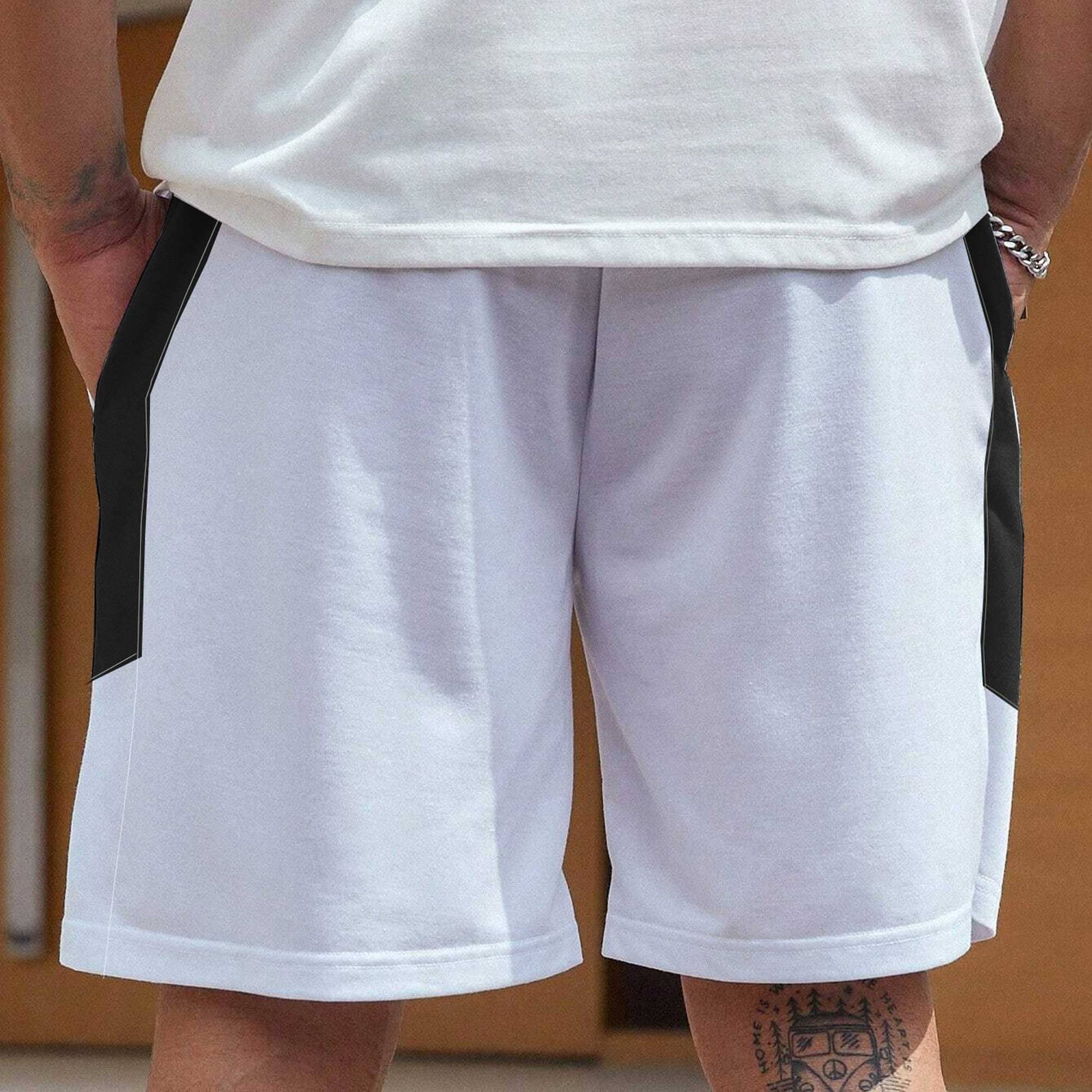 Polo Republica Men's Foshan Contrast Panel Pique Shorts Men's Shorts Polo Republica