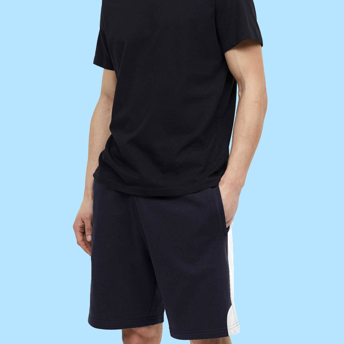 Polo Republica Men's Ascona Contrast Panel Pique Shorts Men's Shorts Polo Republica