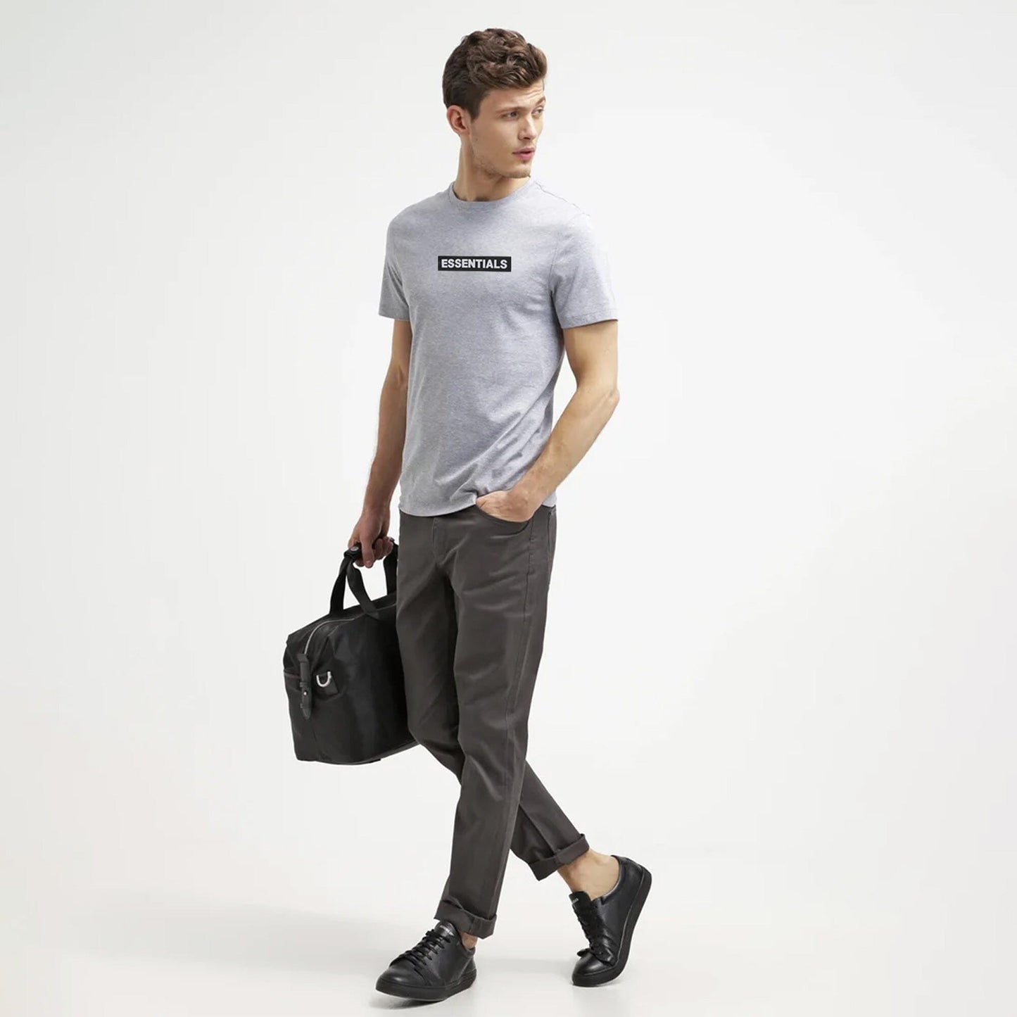 Polo Republica Men's Essentials Printed Crew Neck Tee Shirt Men's Tee Shirt Polo Republica