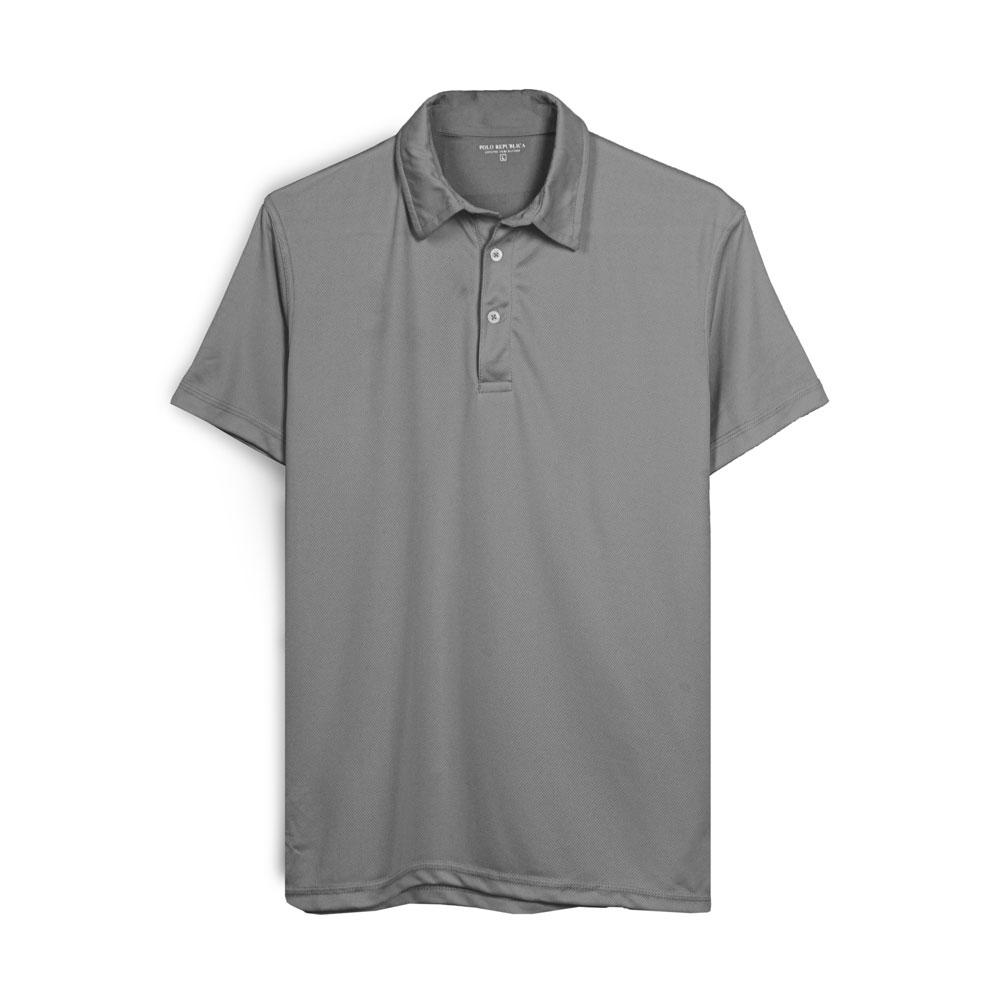 Polo Republica Men's Vermont Sports Polo Shirt Men's Polo Shirt Polo Republica Ash Grey XS