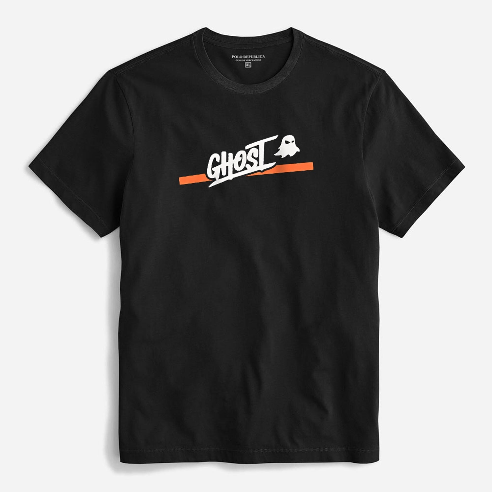 Polo Republica Men's Ghost Printed Crew Neck Tee Shirt Men's Tee Shirt Polo Republica