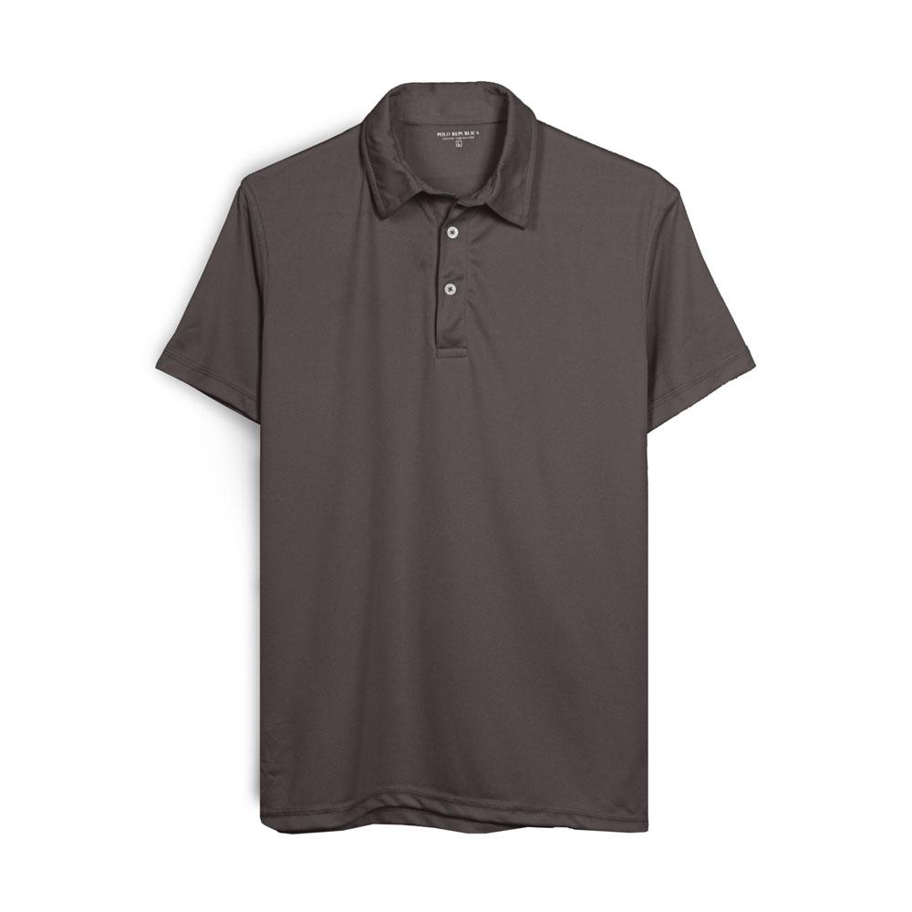 Polo Republica Men's Vermont Sports Polo Shirt Men's Polo Shirt Polo Republica Dark Brown XS