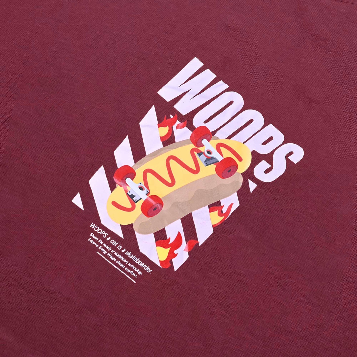 Polo Republica Men's Woops Printed Crew Neck Tee Shirt Men's Tee Shirt Polo Republica