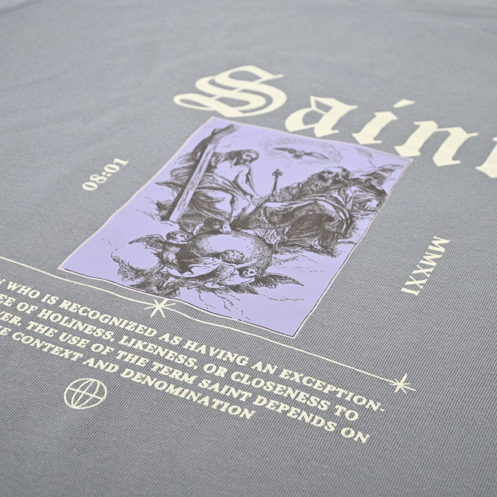 Polo Republica Men's Saint Printed Crew Neck Tee Shirt Men's Tee Shirt Polo Republica