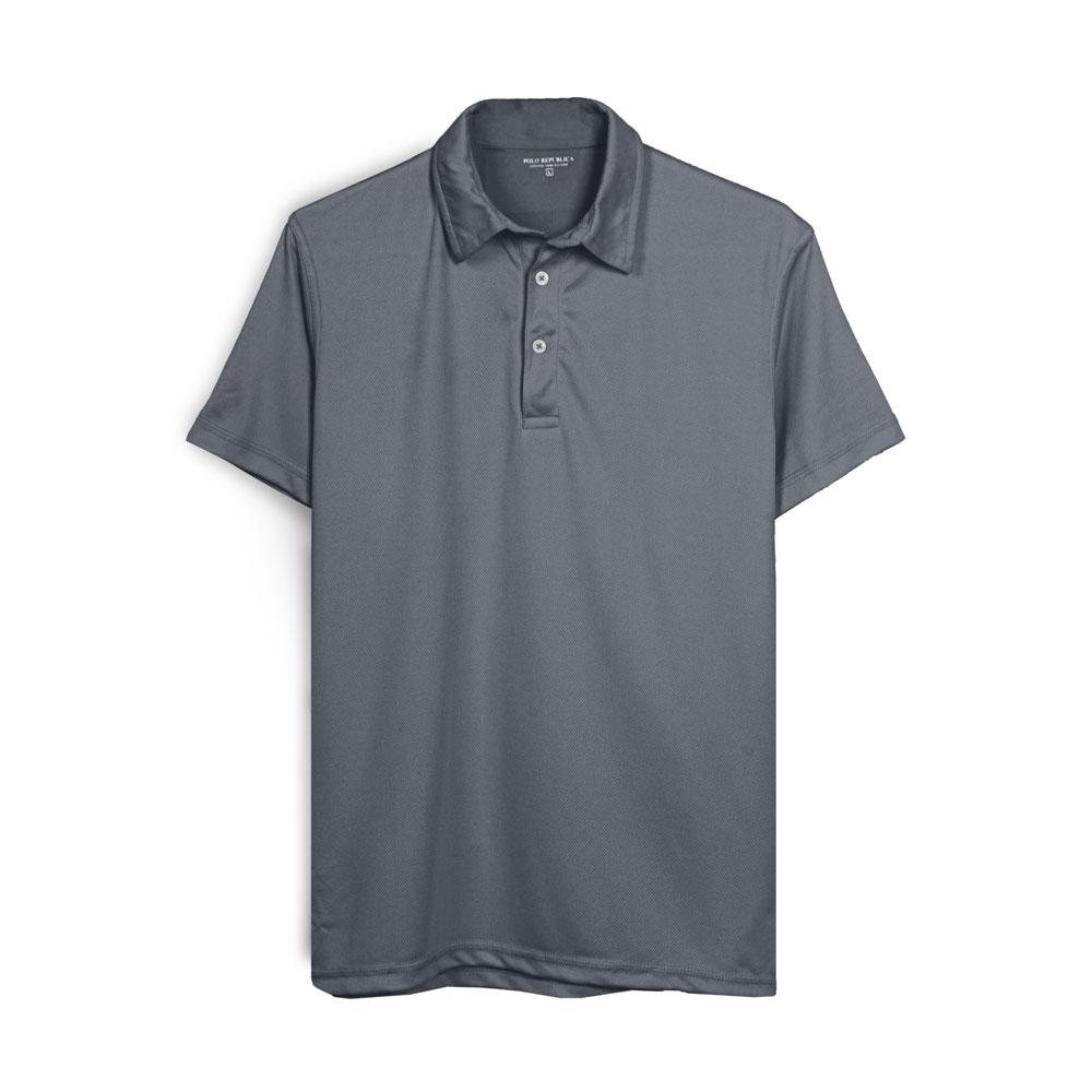 Polo Republica Men's Vermont Sports Polo Shirt Men's Polo Shirt Polo Republica Slate Grey XS