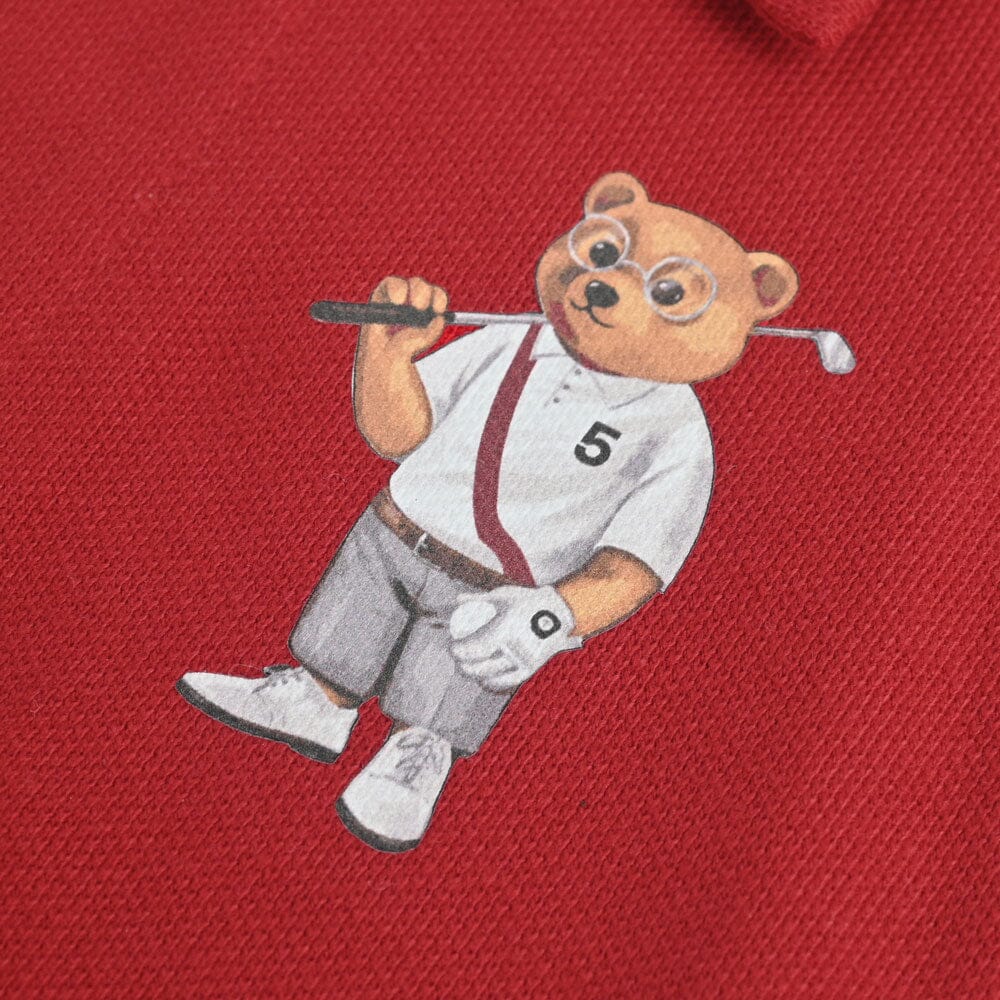 Polo Republica Bear 5 Printed Design Short Sleeve Baby Romper Romper Polo Republica