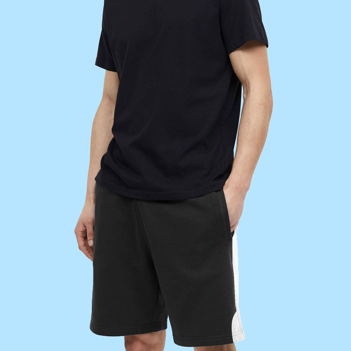 Polo Republica Men's Ascona Contrast Panel Pique Shorts Men's Shorts Polo Republica