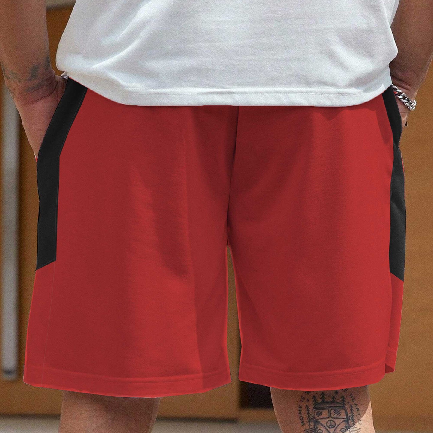 Polo Republica Men's Foshan Contrast Panel Pique Shorts Men's Shorts Polo Republica