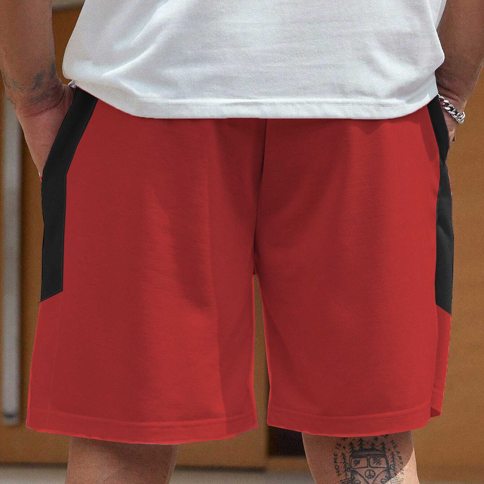 Polo Republica Men's Foshan Contrast Panel Pique Shorts Men's Shorts Polo Republica