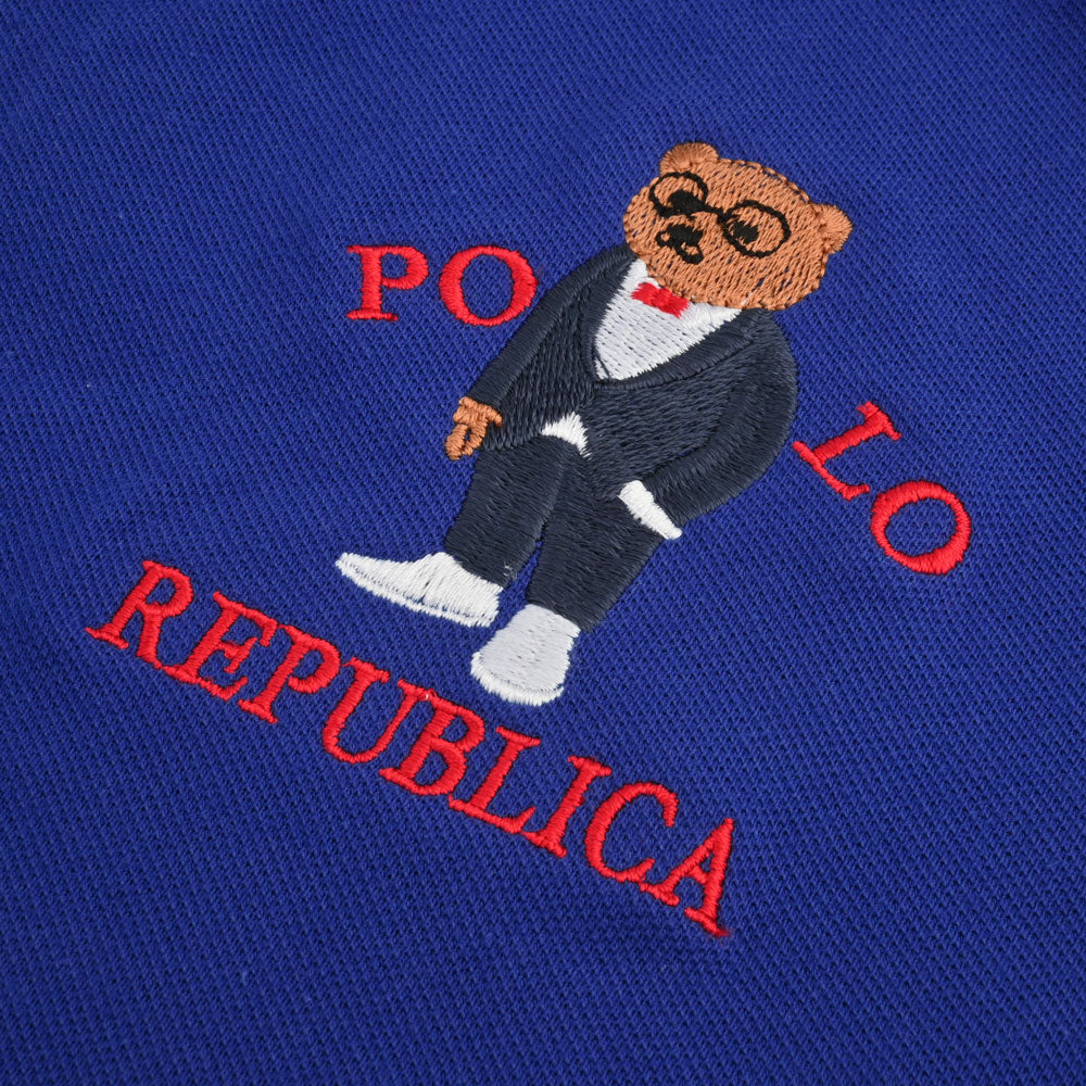 Polo Republica Men's Bear Republica Embroidered Pique Polo Shirt Men's Polo Shirt Polo Republica