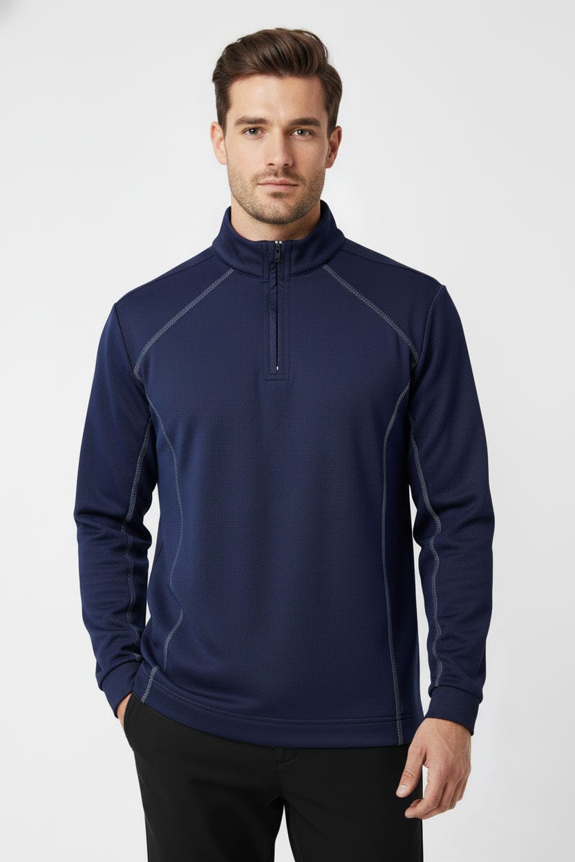 Polo Republica Men's Quarter Zipper Sweatshirt