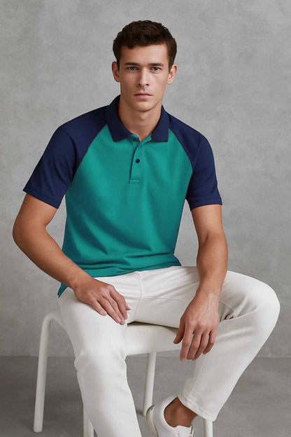 Turquoise & Navy