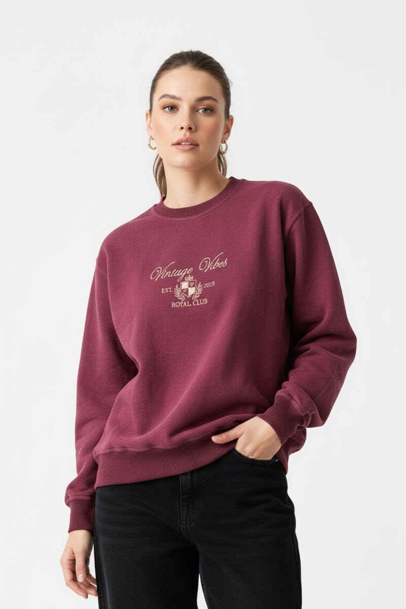 USQUARED Unisex Vintage Vibes Sweat Shirt