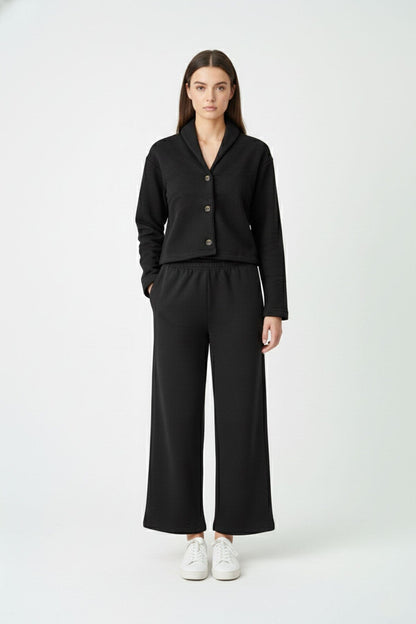 USQUARED Women's Shawl Collar Co-Ord Set
