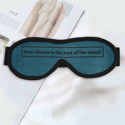Polo Republica Eye Mask for Sleeping. Made-With-Waste! Eyewear Polo Republica Teal True Silence 