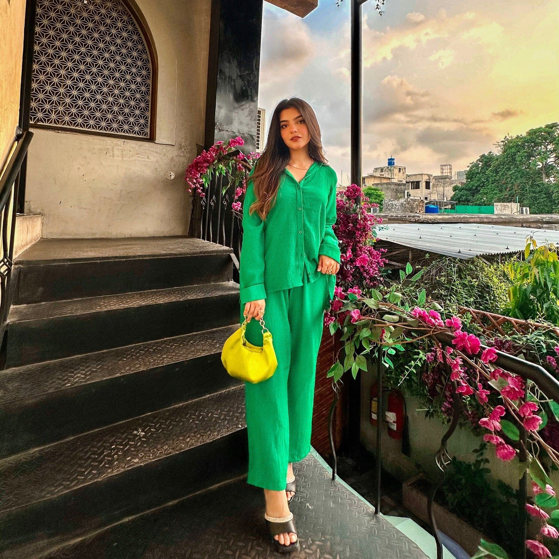 East West Women’s Solid CO-Ord Set Women's Co Ord Set East West 