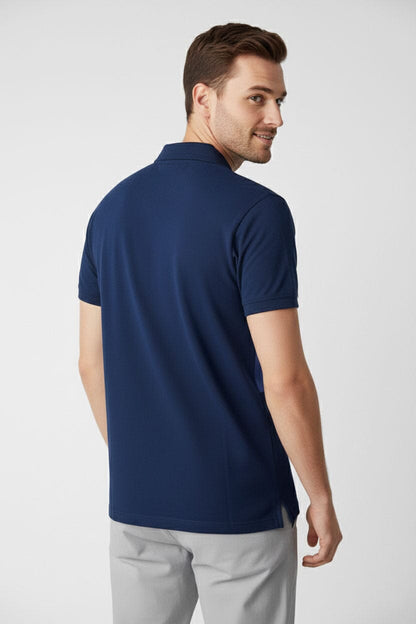 Polo Republica Men's Color-Block Embroidered Polo Shirt