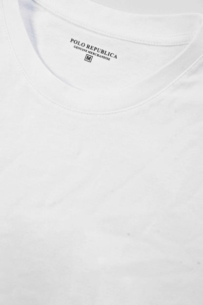 Polo Republica Men's Play Mat Road Map Printed Short Sleeve Tee Shirt