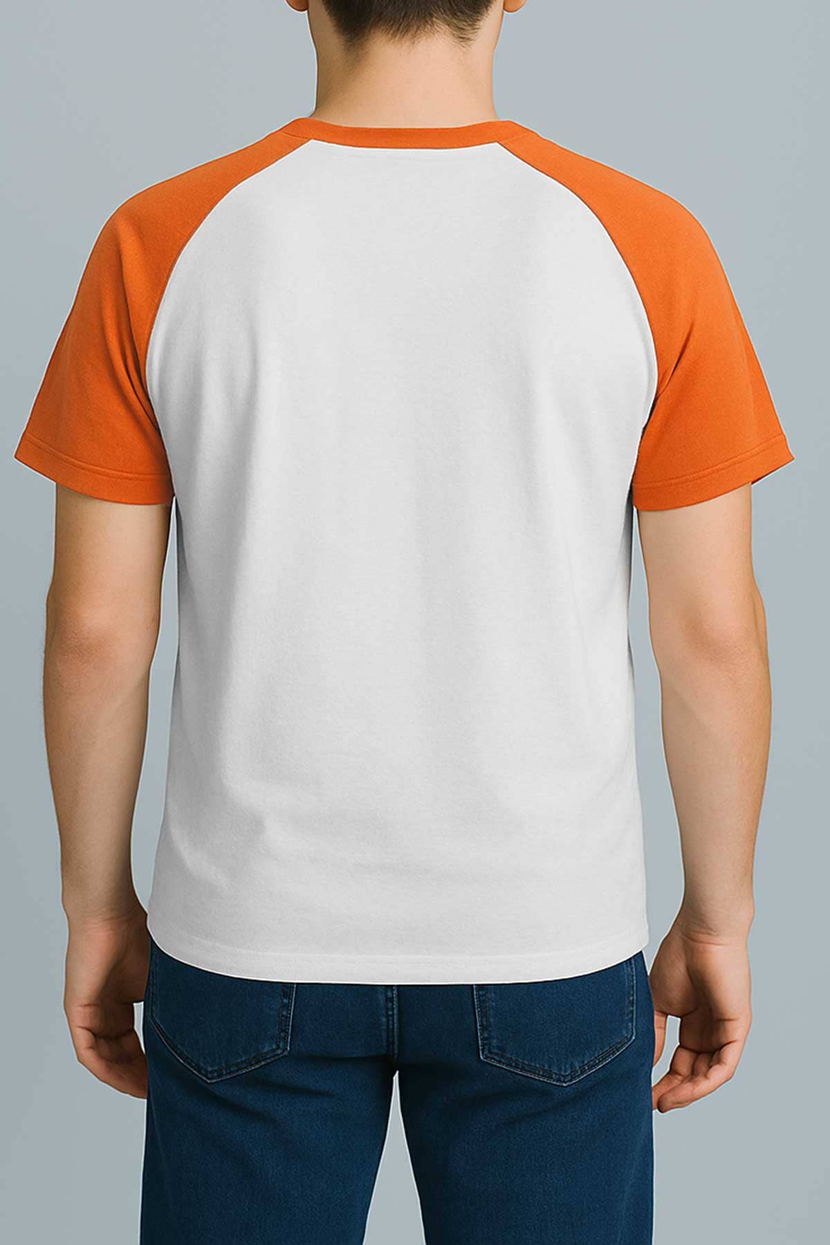 White & Orange
