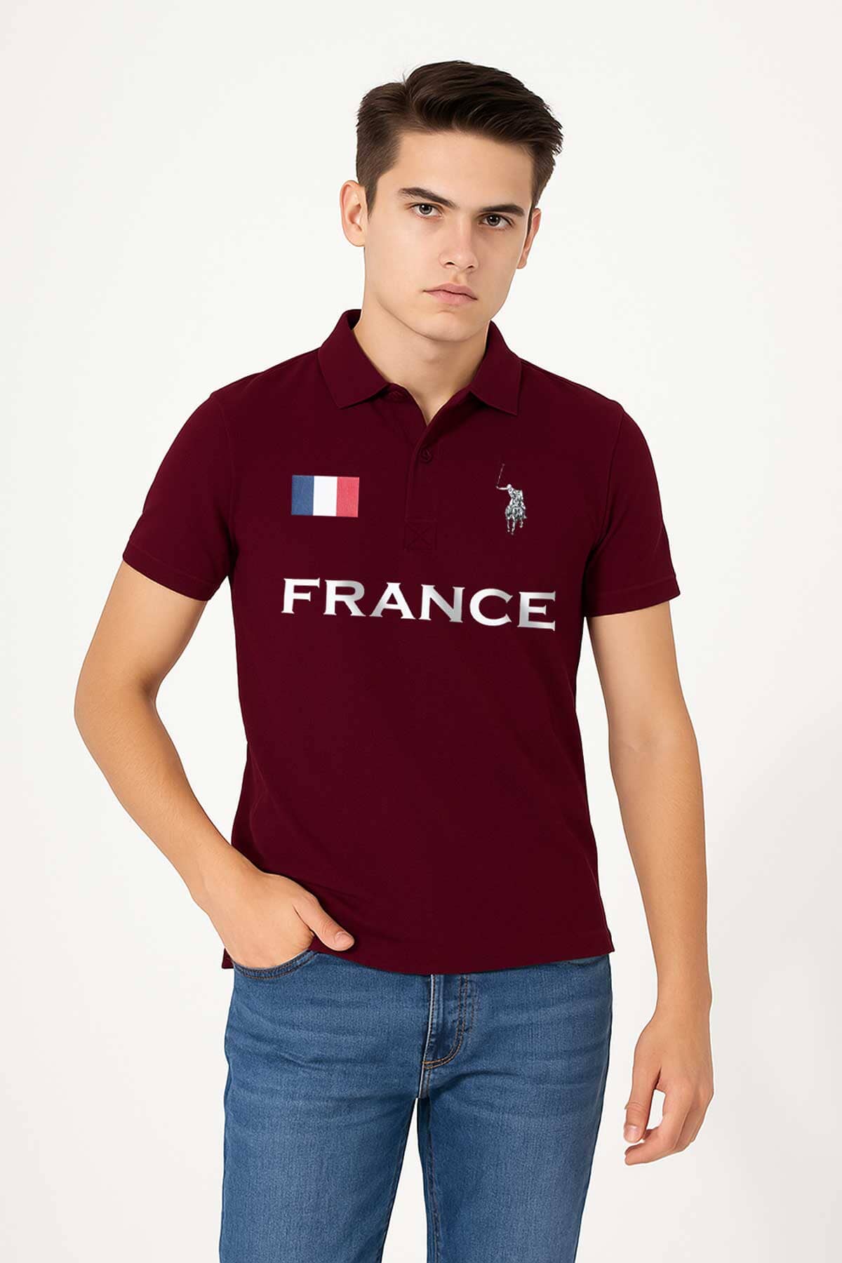 Polo Republica Men's France Polo Shirt
