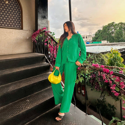 East West Women’s Solid CO-Ord Set Women's Co Ord Set East West 