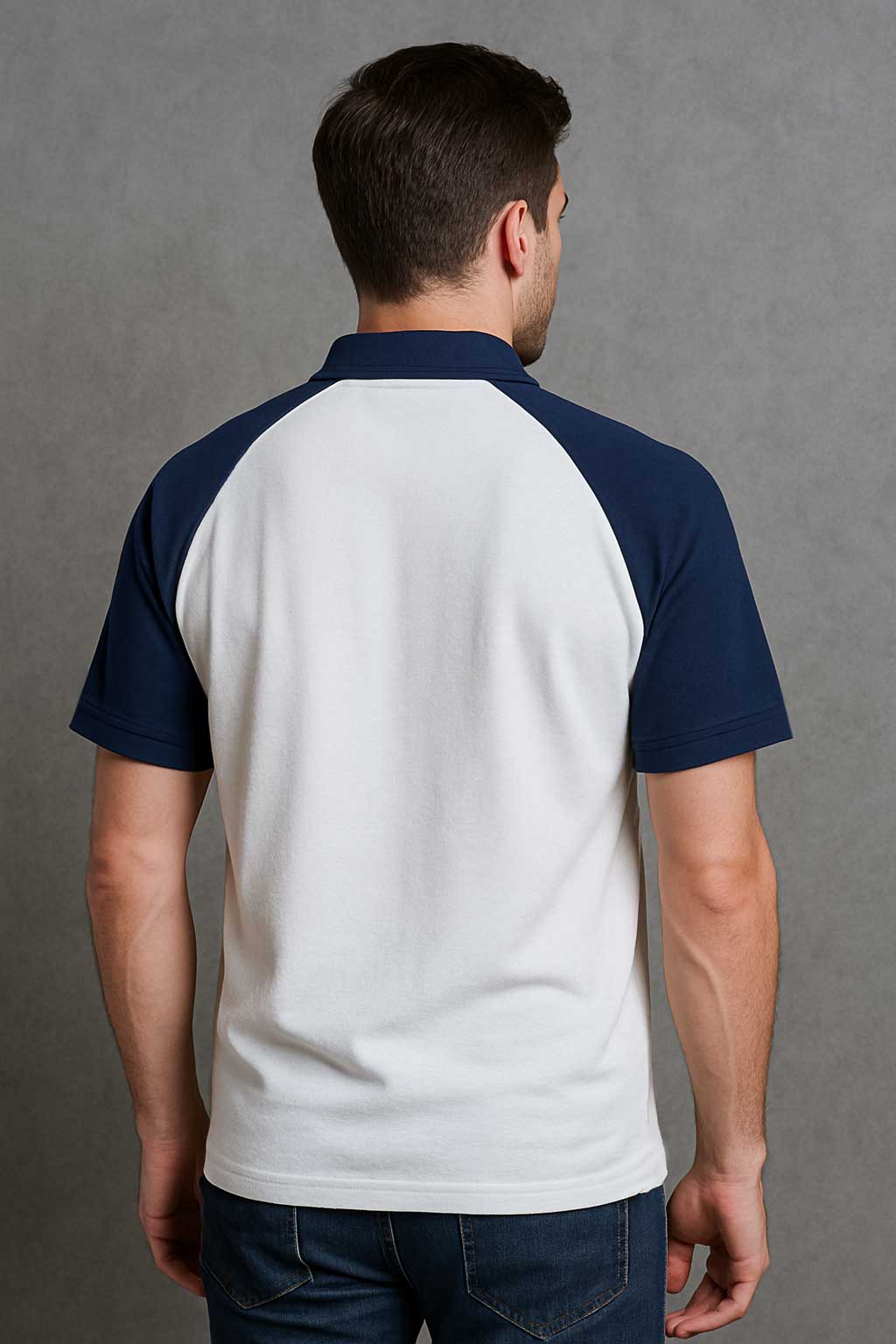 White & Navy