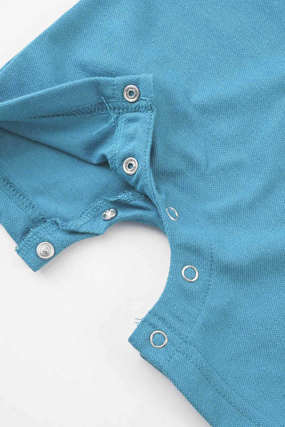Polo Republica PakWheels Formula 7 Printed Short Sleeve Baby Romper Romper Polo Republica 