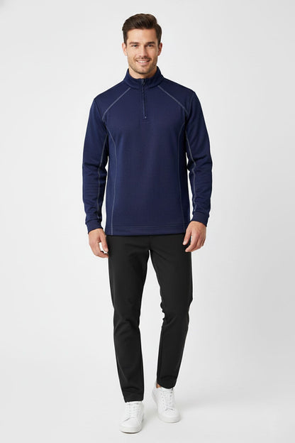 Polo Republica Men's Quarter Zipper Sweatshirt