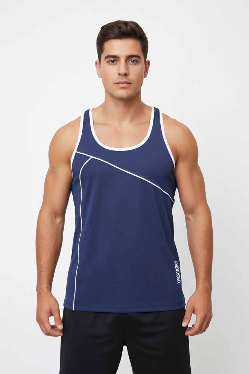 USQUARED Men's Piping Activewear Tank Top