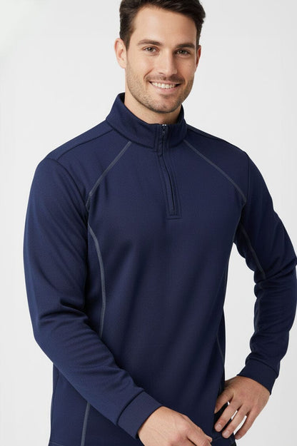 Polo Republica Men's Quarter Zipper Sweatshirt
