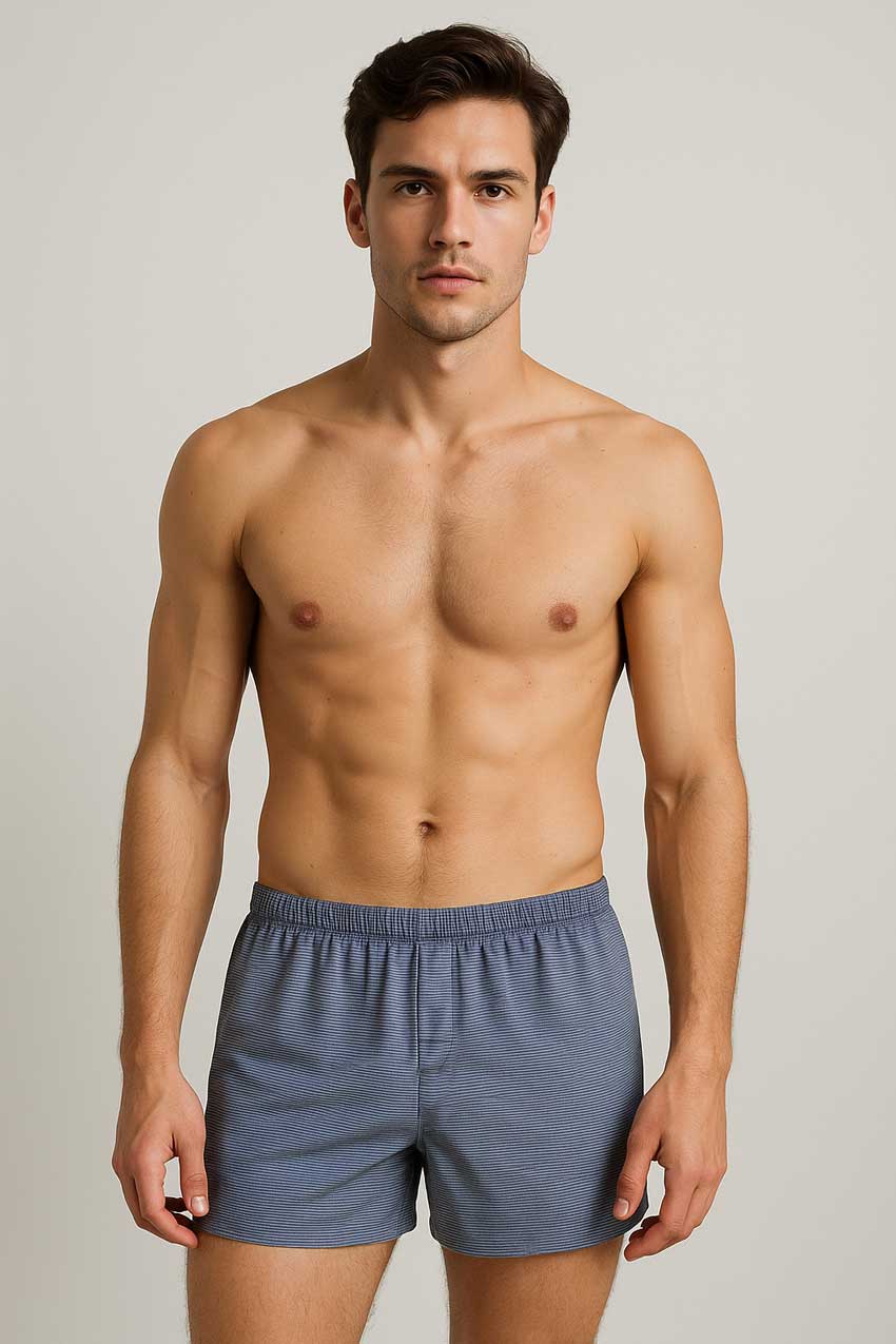 Navy Marl