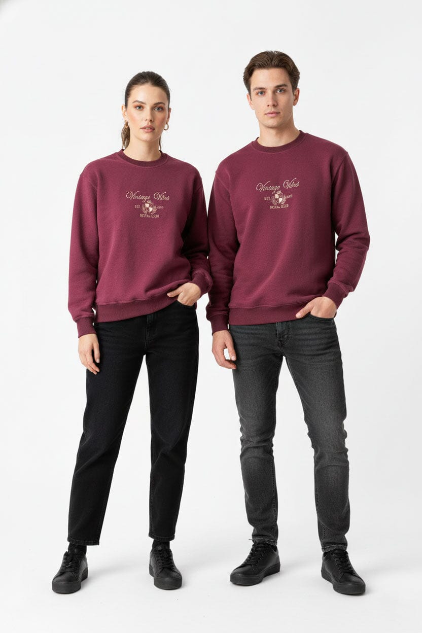 USQUARED Unisex Vintage Vibes Sweat Shirt