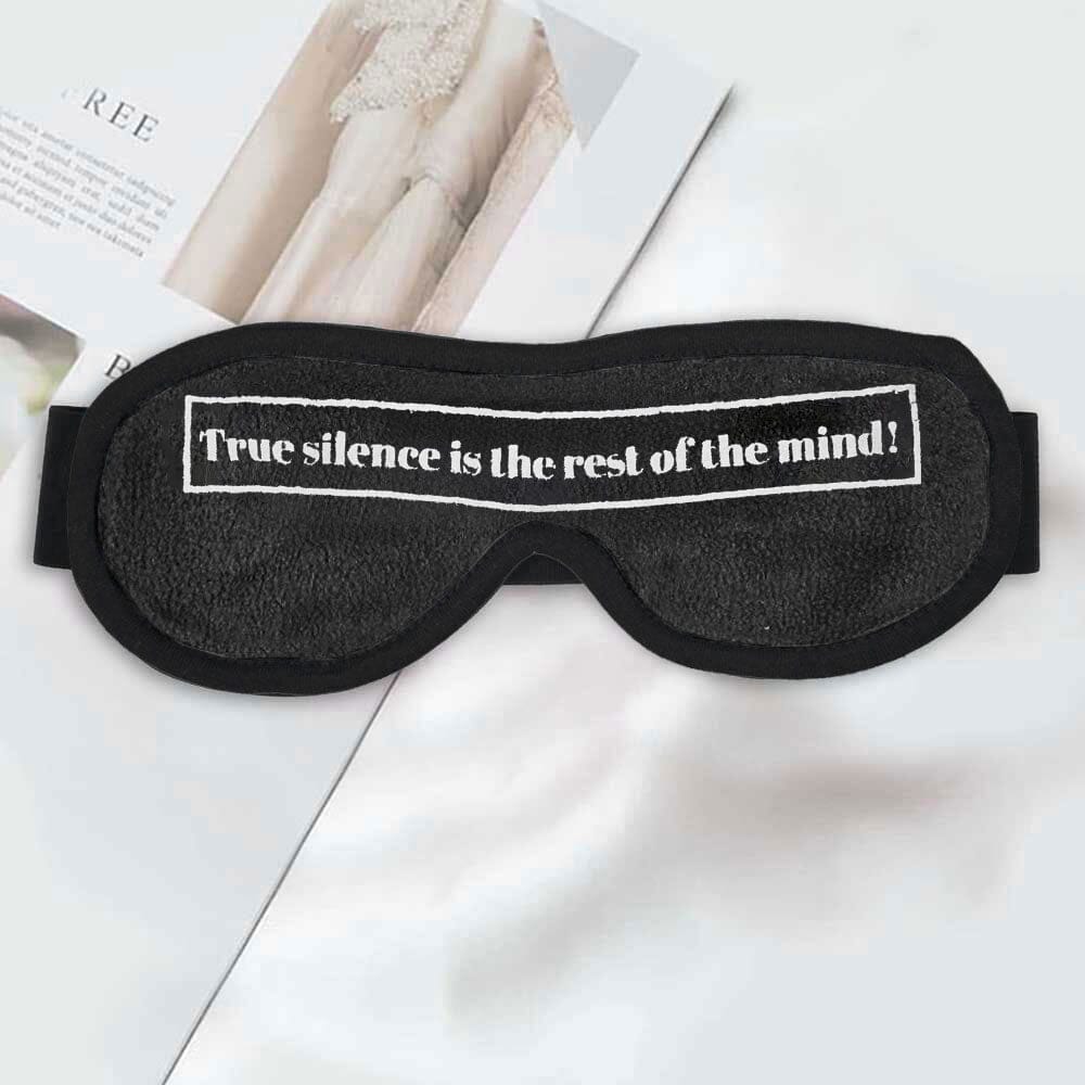 Polo Republica Eye Mask for Sleeping. Made-With-Waste! Eyewear Polo Republica Charcoal True Silence 