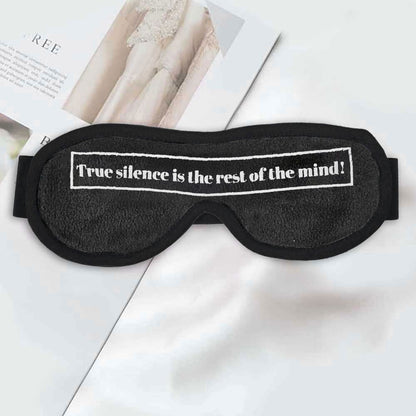 Polo Republica Eye Mask for Sleeping. Made-With-Waste! Eyewear Polo Republica Charcoal True Silence 