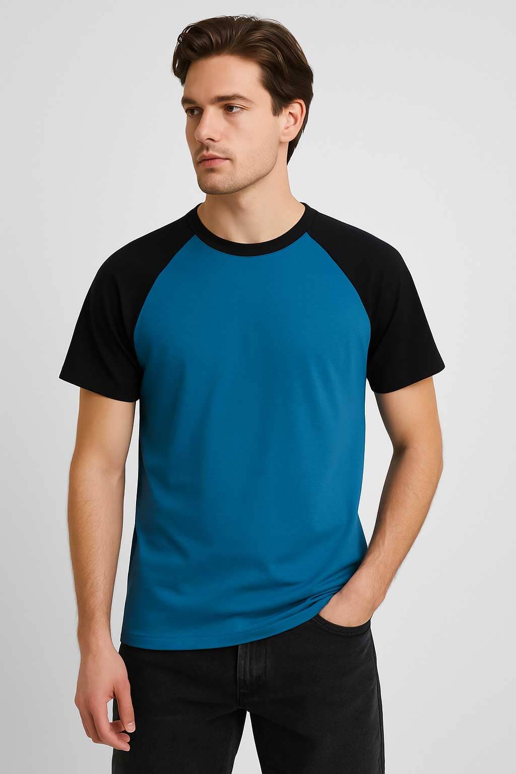 Aqua Blue & Black