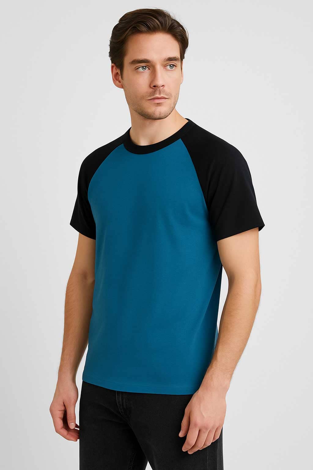 Aqua Blue & Black