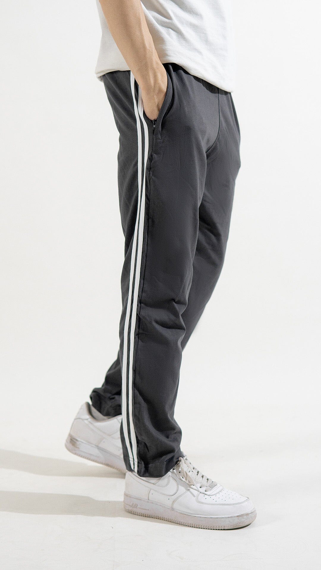Slim fit track sales pants cotton on