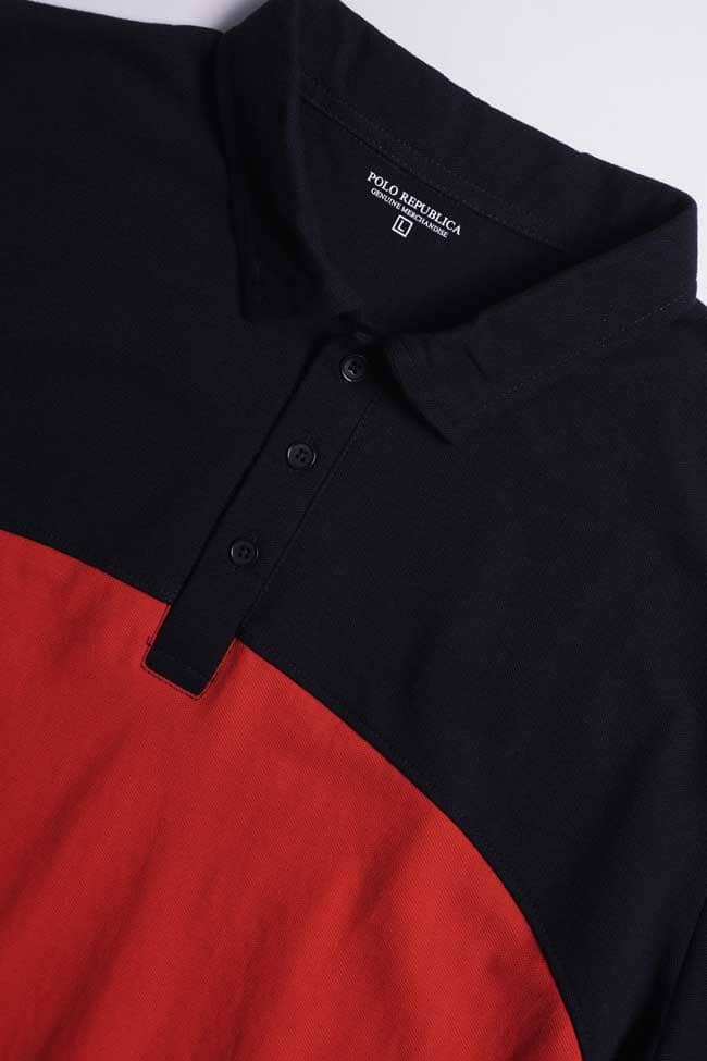 Navy & Red