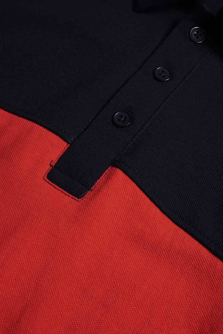 Navy & Red