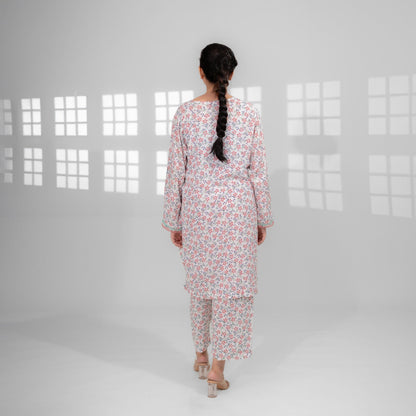 East West By Polo Republica Women’s Printed 2 Pcs Stitched Suit Women's Stitched Suit East West 