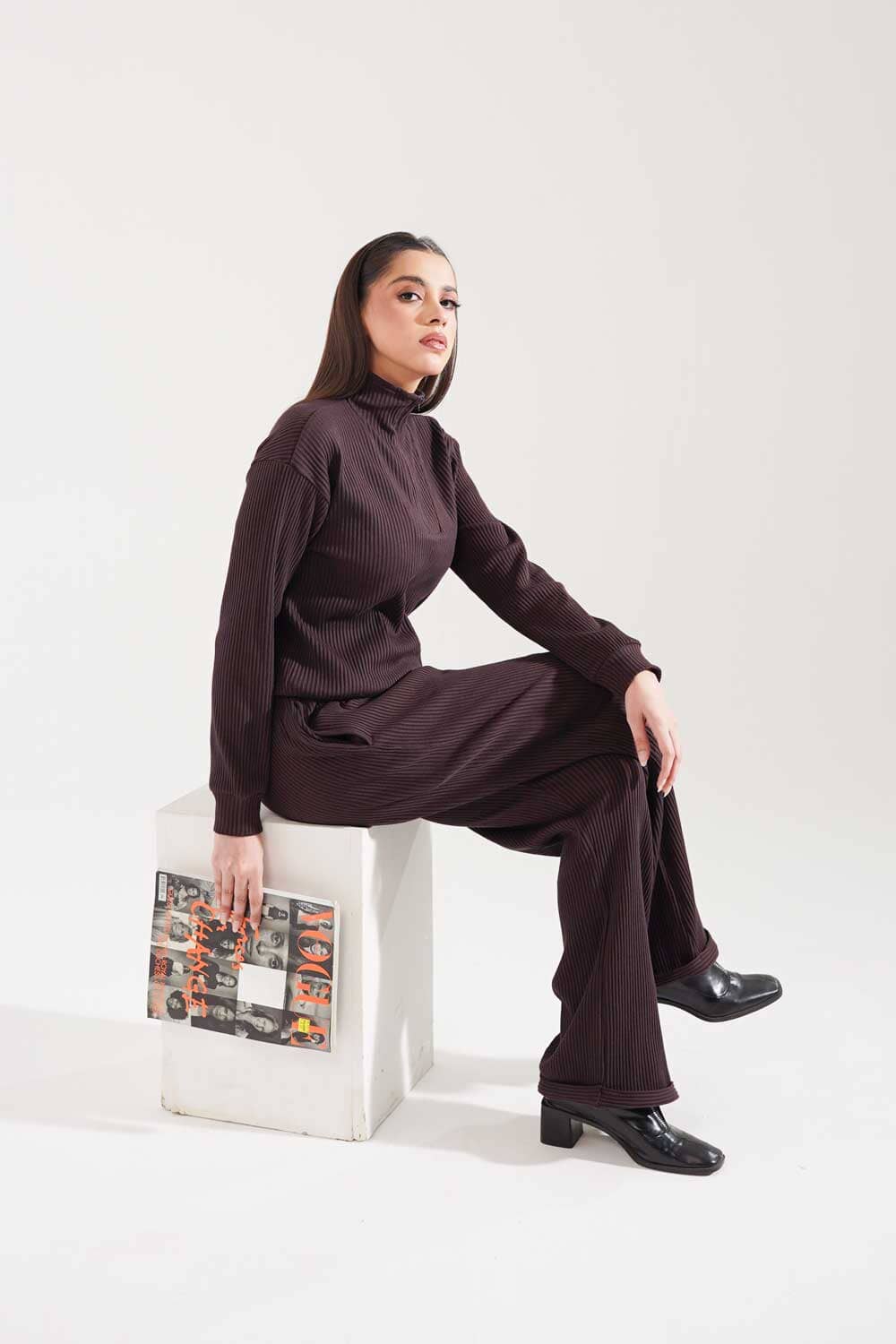 USQUARED Women's Rib Co-Ord Set